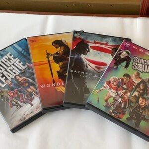 🎉 Sale DC DVD Bundle Set of Four